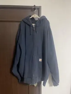 Carhartt ジップアップパーカー 4XL ネイビーのサムネイル