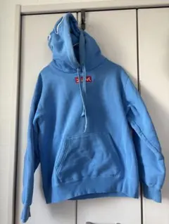 Champion アクアブルー パーカー Lサイズ - メルカリ