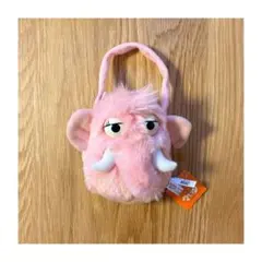 愛地球博 愛知万博 ピンク マンモス マモタン ぬいぐるみポーチ