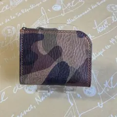 E99【エルヴァケーロ　ロロマレザー　本革】　L字ファスナーウォレット　財布