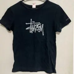 レア Stussy Tシャツ チビT y2k Vintage 黒Tシャツのサムネイル