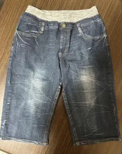 子供服 デニムハーフパンツ ハーフパンツ 160㎝