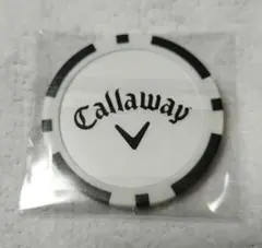 【Callaway】カジノチップマーカー カラー（ホワイト/ブラック）美品のサムネイル
