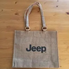 Jeep ジュート トートバッグ