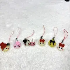 ほっぺちゃん　キーホルダー　マスコット　ストラップ　サン宝石　まとめ売り