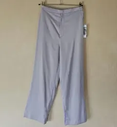 ❇ユニクロ❇サテンリラックスストレートパンツウエストゴムMサイズゆったり