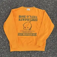 y2k ローズオニール キユーピー スウェット オレンジ キャラ archiveのサムネイル