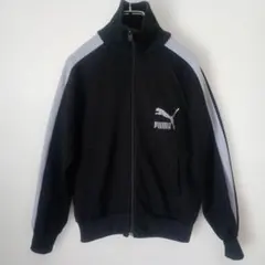 プーマ PUMA トラックジャケット ジャージ上着 メンズM レトロジャージ