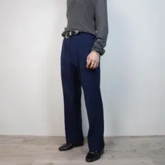 vintage トラウザーパンツ USA製 米軍 ミリタリー ネイビー/JW63のサムネイル