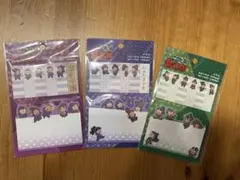 忍たま乱太郎　付箋セット　三冊
