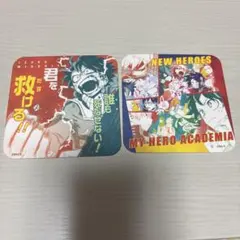 僕のヒーローアカデミア コースター2枚セット
