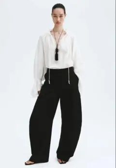 【お値下げ】H&M EDITION コクーン ワイドパンツ カーブ バレル 今期