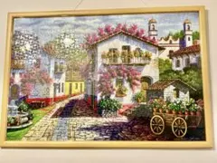ピーター・モッツ ジグソーパズル 完成品 「ガーデン テラス ビュー