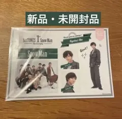 Snow Man 1st Anniversary ステッカー 阿部亮平