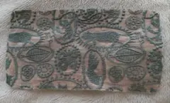 mina perhonen jungle relief beige はぎれ