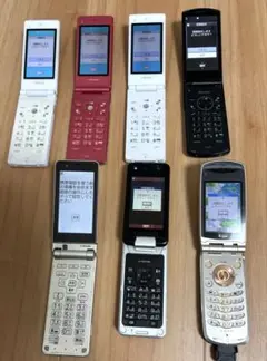 ガラケー　携帯電話　部品取り　パーツ取り　ジャンク　7本 ガラケー 携帯電話 部品取り パーツ取り ジャンク 7本 - メルカリ