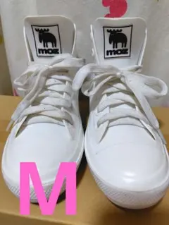 moz レインシューズ ハイカット ホワイトのサムネイル