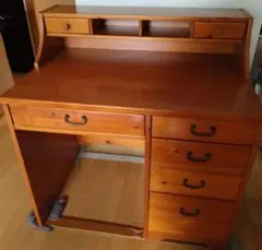 Semi-antique wooden desk