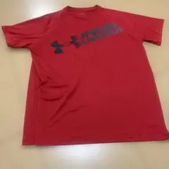 260403-2 UNDER ARMOUR レッド Tシャツ L