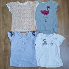 超美品☆　130　エニィファム　エイチアンドエム　ブランシェス　半袖　4枚セット