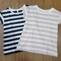 良品計画 ボーダーチュニック 80サイズ 2枚セット