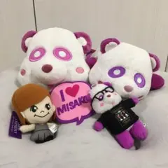 AAA え〜パンダ　プライズ　公式グッズセット　まとめ売り宇野　與　日高