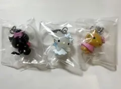 ハローキティ めじるしアクセサリー　3個セット