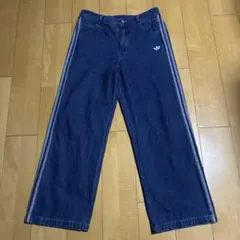 adidas トレフォイル デニムパンツJD2574 2930 - メルカリ