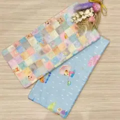 ふわふわガーゼハンカチ⭐️ユキエモン☆プールグラム☆fuwara - メルカリ