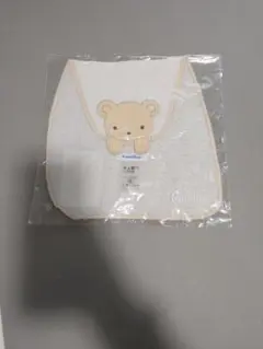 Familia クマ刺繍 汗取りパッド ベージュ