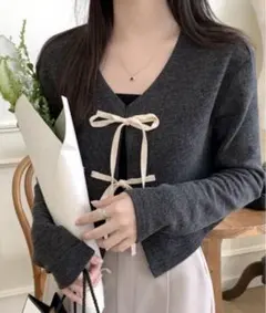 韓国 カーディガン