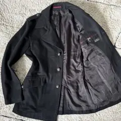 【美品✨】XL！ポールスミス　カシミヤ　ウール　コート　ジャケット　メタル釦