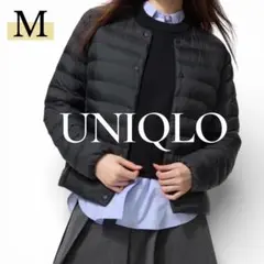 UNIQLO パフテックコンパクトジャケット ブラック M 薄手 ダウン