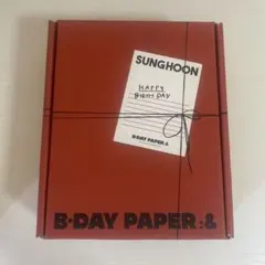 enhypen ソンフン B-DAY PAPER birthday - メルカリ