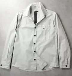 STONE ISLAND★ストーンアイランド★アイスグレーのオーバーシャツ Lのサムネイル