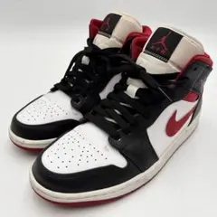 NIKE AIR JORDAN 1 MID スニーカー ブラック ホワイト