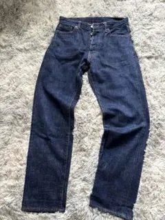 美品 Ordinary fits デニムパンツ ボタンフライ28 赤耳セルビッチのサムネイル