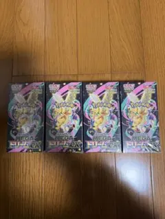 シュリンク付　ポケモンカード MEGA ドリームEX 4BOX