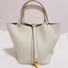 新品未使用⭐︎ ピコタンロック風 キューブバック ホワイト