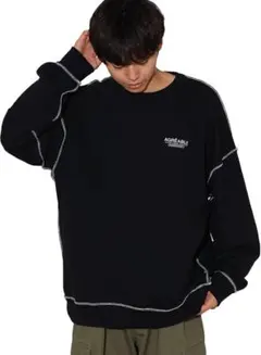 BEANS ブラック スウェット Sのサムネイル