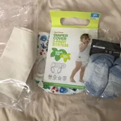 新品未使用 コトリワークス オーガニックコットン輪オムツ10枚セット