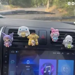 【新品未使用】サンリオ 自動車エアコンベント 排気口クリップ　芳香剤付き