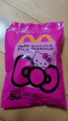 未開封　マクドナルド ハッピーセット　ハローキティ  50周年