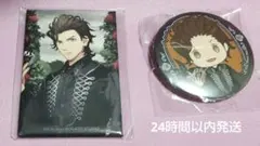 うたプリ HE☆VENS ヘヴンズ 黒庭 長方形缶バッジ ヴァン ヴァージル