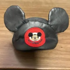 ミッキーマウス コインケース ブラック