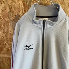 AE9702 MIZUNO ウインドブレーカー ライトグレー メンズ O 60