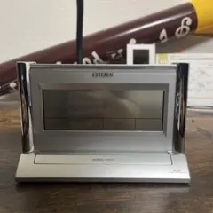 ジャンク品 CITIZEN シチズン デジタル置き時計8RZ077