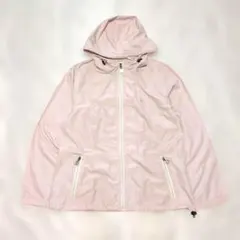 HEAD ナイロンパーカー くすみピンク フード付 ライトアウター レディース