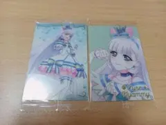 キュアニャミー わんだふるプリキュア ウエハース HR R カード 2枚セット