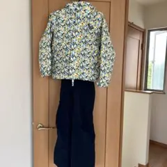 子ども用スキーウェア 花柄 NIMA